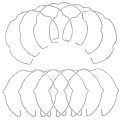 WOONEKY Spotlight Fixing Buckle Set of 10 Light Clips Lamp Clamp Easy Install Round Retaining Clip