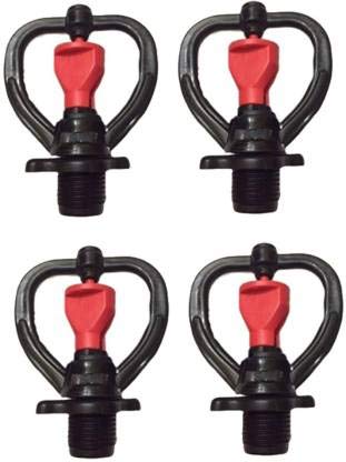 ABH Siri Garden Water Sprinkler Red and Black (Pack of 4)