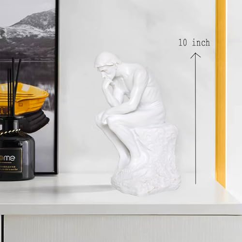 Estatua El Pensador de Resina para Decoración miniatura 2