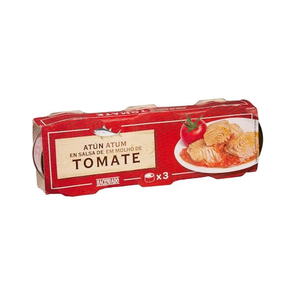 Thunfisch in Tomatensauce – 3er-Pack Dosen, 80 g pro Dose (52 g Abtropfgewicht), praktisch & lecker