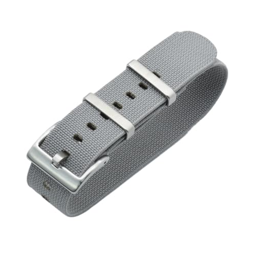 Bracelet de montre 20 mm et 22 mm interchangeable pour homme en cuir classique noir