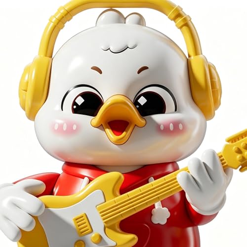 Canard dansant musical avec guitare jouet interactif enfant