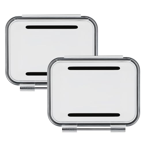 2-Pack Replacement Waterproof Backdoor Cover Compatible with GoPro Hero 13 12 11 10 9 Black Official Housing Case - 60m Waterproof