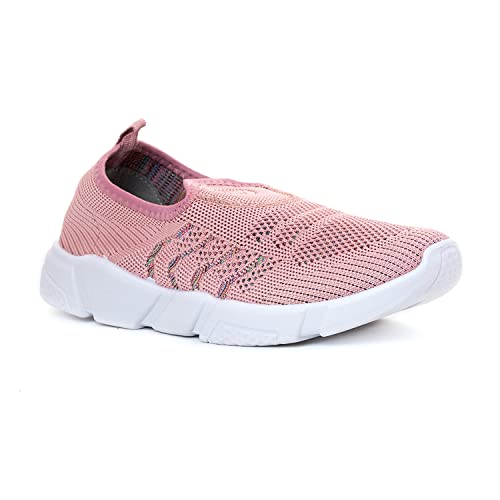 Image of Khadim's 6780146 Stylish Lightweight All-Day Comfort & Breathable Durable Fitness Slip-On Sports Shoes for Women