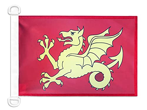 AZ FLAG Wessex county Boat Flag 45x30 cm Mesh Polyester Plastic Rings — image 1
