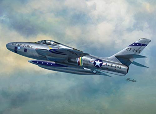 Rf-84f thunderflash projet modélisme pour week-end créatif - 6