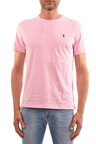 Image of Polo Ralph Lauren Mens Crew Neck T-shirt (Large, Carmel Pink)