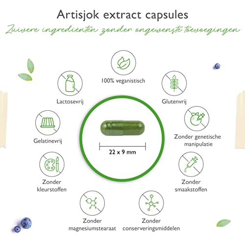 Biologisch Artisjok Extract - 240 Capsules - 1800 mg per dagelijkse dosis (2.5% Cynarine) - Echt 20:1 Artisjok Extract… - Image 5