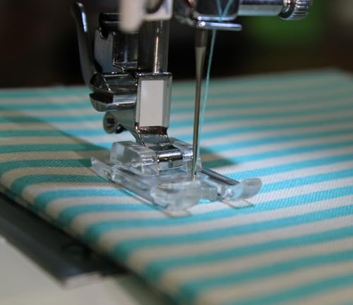 Image of ZENITH Satin Stitch Pressure Foot Snap on Type for Automatic Electric Low Shank Sewing Machines Suitable for Usha Janome Brother Singer etc Steel Finish (Satin Stitch Foot)