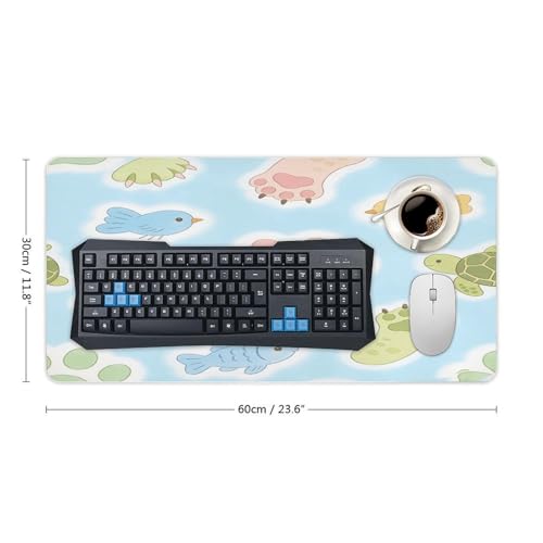 Mouse Pad Grande de Escritorio Antideslizante 30x60 cm miniatura 2