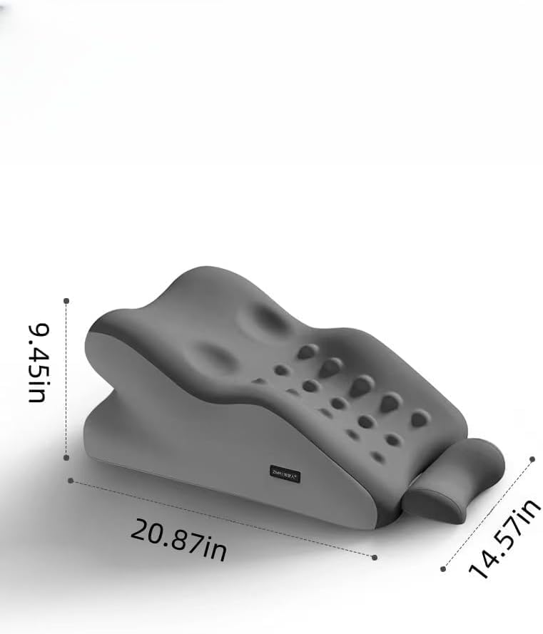 Miniatura 2 de Moodie Intimacy Almohada para parejas, cojín de cuña de 27 grados con funda extraíble para apoyo de profundidad mientras estás sentado o acostado,