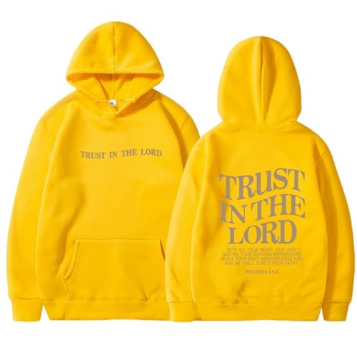 Sudadera con capucha reversible para mujer, diseño floral, manga larga, bolsillo de camuflaje, suéter para niños, amarillo, XL