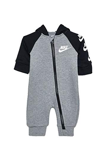 Image of Nike Baby`s Futura Long Sleeve Full Zip Hooded Coverall