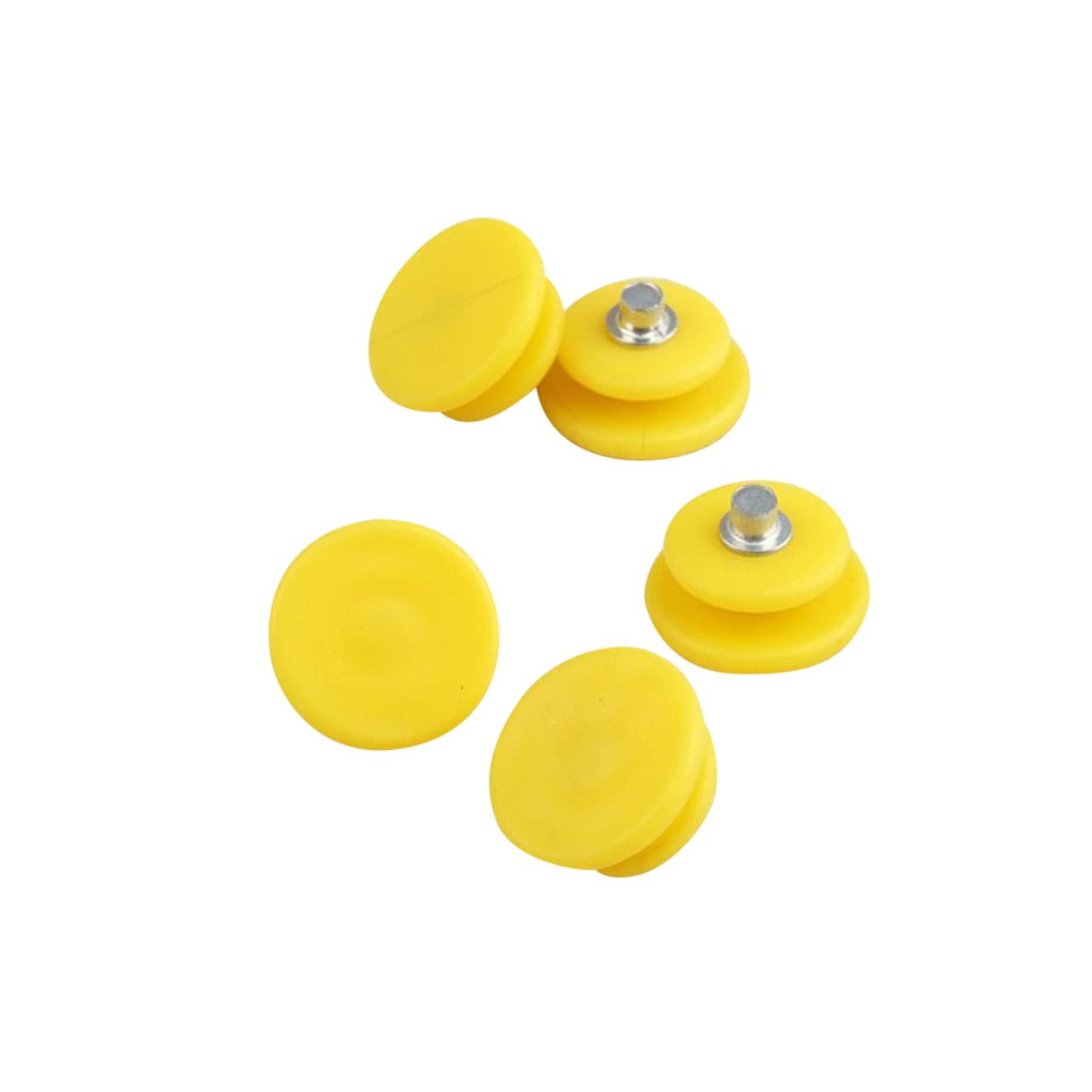 ARTSEWPLY 100pcs Outdoor Shoe Spikes for Ice and - Crampons for Hiking and Climbing Yellow Traction Accessories for Men and Women