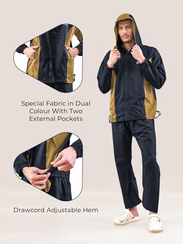 Image of LUX VENUS Tapping Rain Suit for Men