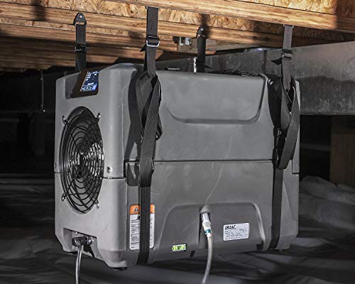 Dri-Eaz Phd 200 Commercial Dehumidifier With Pump, Crawl Space And Basement Drying, F515, Up To 16 Gallon Water Removal Per Day, Gray #TOP3
