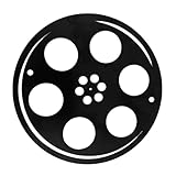 Pendentif bobine de film : cette décoration murale est un magnifique élément de décoration qui apportera une touche naturelle et rétro à votre intérieur, idéal pour une ambiance cinéma