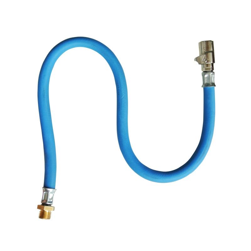 Manometro per pneumatici a mano Airstar, conforme a norma DIN, con connettore rapido DN 7,2. EWO