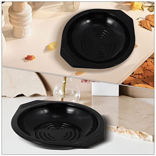 Yardwe Bandeja Tigela de Pedra Dolsot Preto Coreano Bibimbap de Pedra Titular Titular Titular Titula