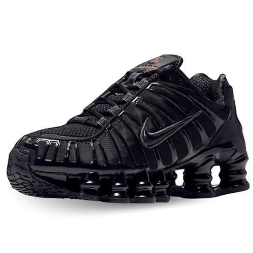 Nike AV3595-002 Shox TL Homme Black/Black-MTLC Hematite-Max Orange EU 41