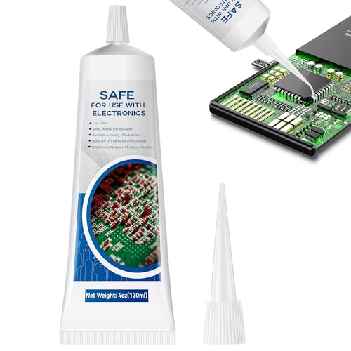 120 ml / 4 oz Conformal Coating for Electronics, Waterproof Silicone Conformal Coating, Fast-Dry Clear Insulating Sealant for Circuit Boards, LED Lamps, Appliance Control Boards, RC Electronics