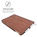 Snugg iPad 9.7 (2018/2017) & iPad Air Case, Dusty Cedar Red Leather Smart Case Cover Apple iPad Air and New iPad 2017 9.7