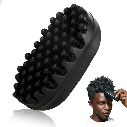 Eponge Cheveux Afro, Brosse Cheveux Bouclés, Pinceau lavable Afro Hair Brosse Curly, n'abîme pas...