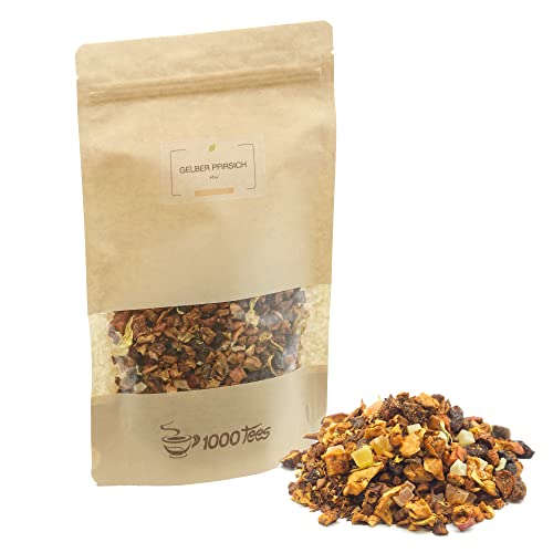 Früchtetee Gelber-Pfirsich-Früchtchen Sylter Hausrezept mit Pfirsich-Geschmack, fruchtig, mild, frisch abgefüllt Cover