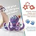 Nûby - Juguete de Baño Pulpo Flotante con Anillos, 18M+