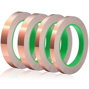 TTYSHIP 4 Rollen Kupferband gegen Schnecken