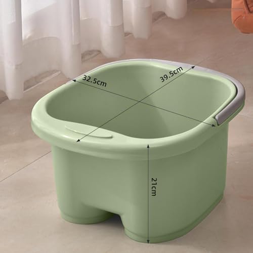 Spa de pies con masaje, color verde para uso doméstico miniatura 4