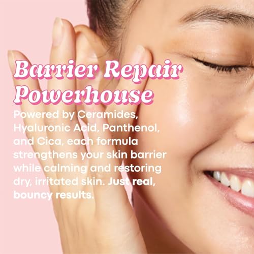Image of Ceramide Mochi Toner Korean Skincare Formula With Hyaluronic Acid And Panthenol Liquid For Women And Men Improves Skin Texture And Strengthens Natural Moisture Barrier All Skin Types Including Oily (Ceramide Mochi Toner 100ML)