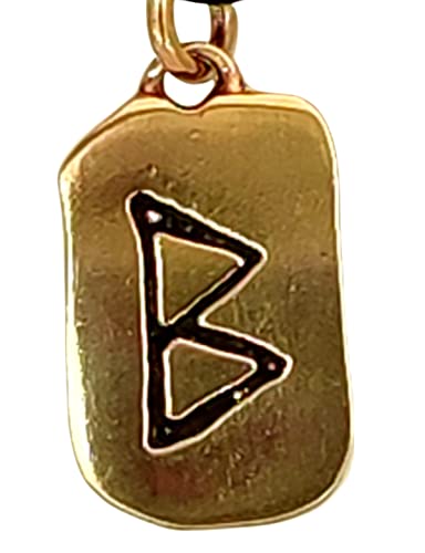 Kiss of Leather Runen Anhänger Berkana aus Bronze Nr. 103 Cover
