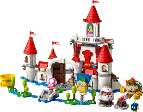 Super Mario Pack Espansione Castello di Peach, Giocattolo con Personaggi di Bowser, Ludwig e Goomba, si Combina con gli Starter Pack, Giochi per Bambini e Bambine da 8 Anni, Idee Regalo 71408 - Lego - Immagine 1