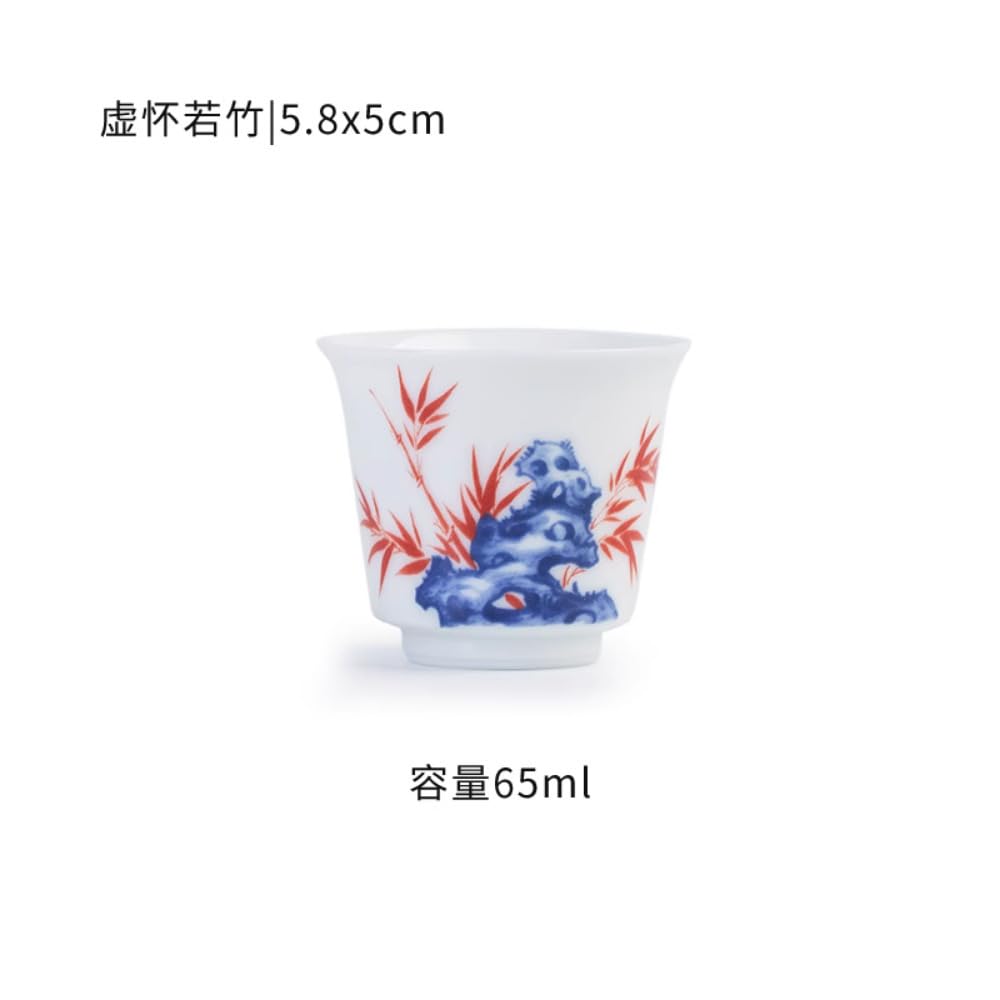5,8 cm Kubek do herbaty Kung Fu, ceramiczny kubek do herbaty, kubek do degustacji, do użytku domowego