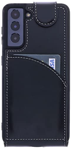 Etui pour Samsung Galaxy S22+ Burkley anti-rayure avec fente pour carte bleu