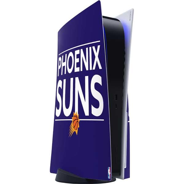 Skinit Decal Gaming Skin Compatible with PS5 Console - Officially Licensed NBA Phoenix Suns Standard - Purple Design