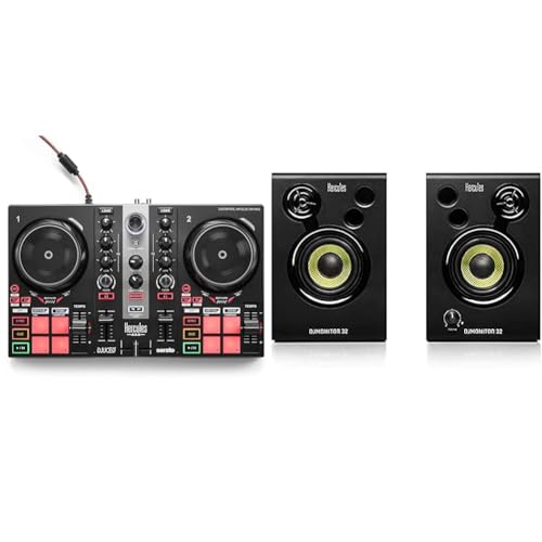 Hercules DJControl Inpulse 200 MK2 – Contrôleur DJ idéal pour apprendre à mixer - Logiciels et...