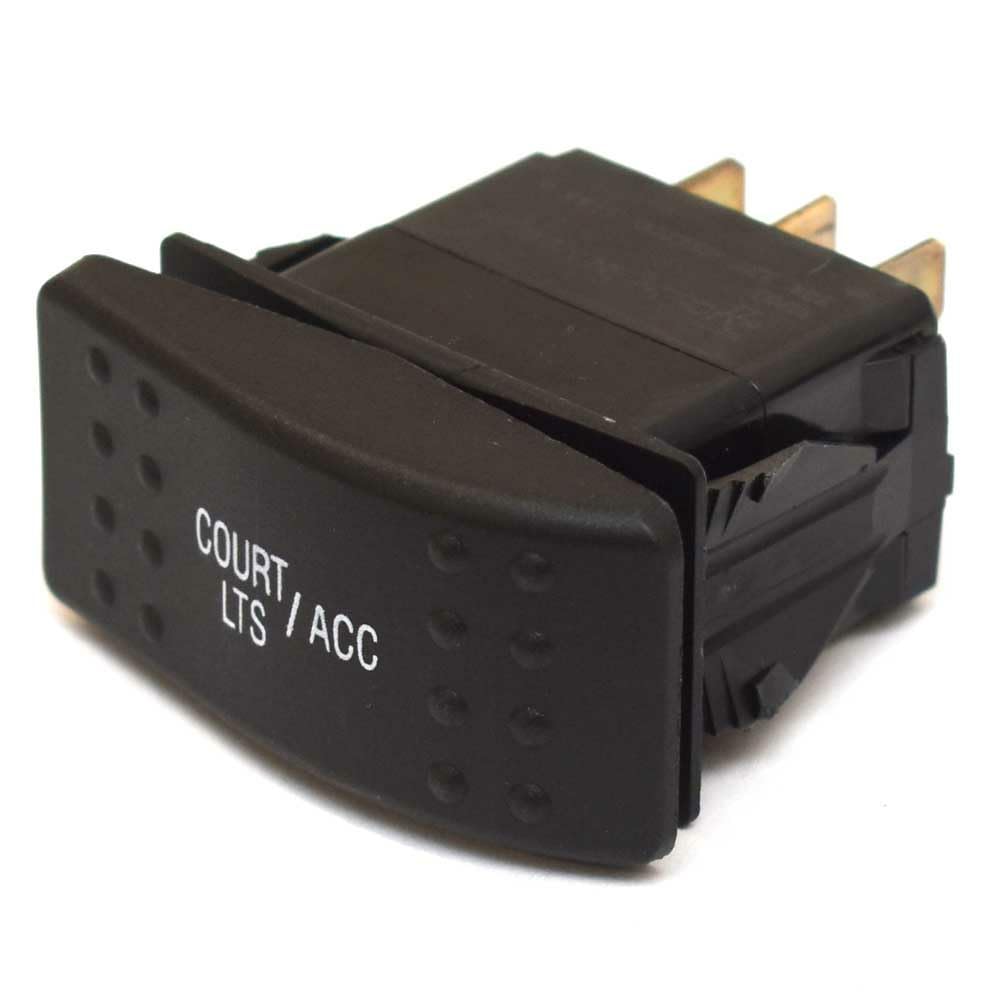 Carling On/Off/On Contura II Boat Rocker Switch | Courtesy LTS 6-Spade