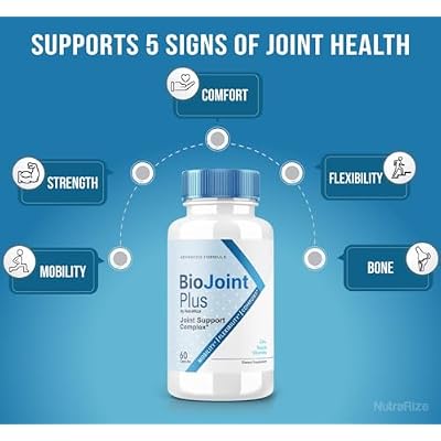 BioJoint Plus - BioJoint Plus Advanced Joint Support Formula, BioJoint Supplement, BioJoint Maximum Strength Pills for Joint Wellness and Mobility, Bio Joint Plus Reviews (60 Capsules)