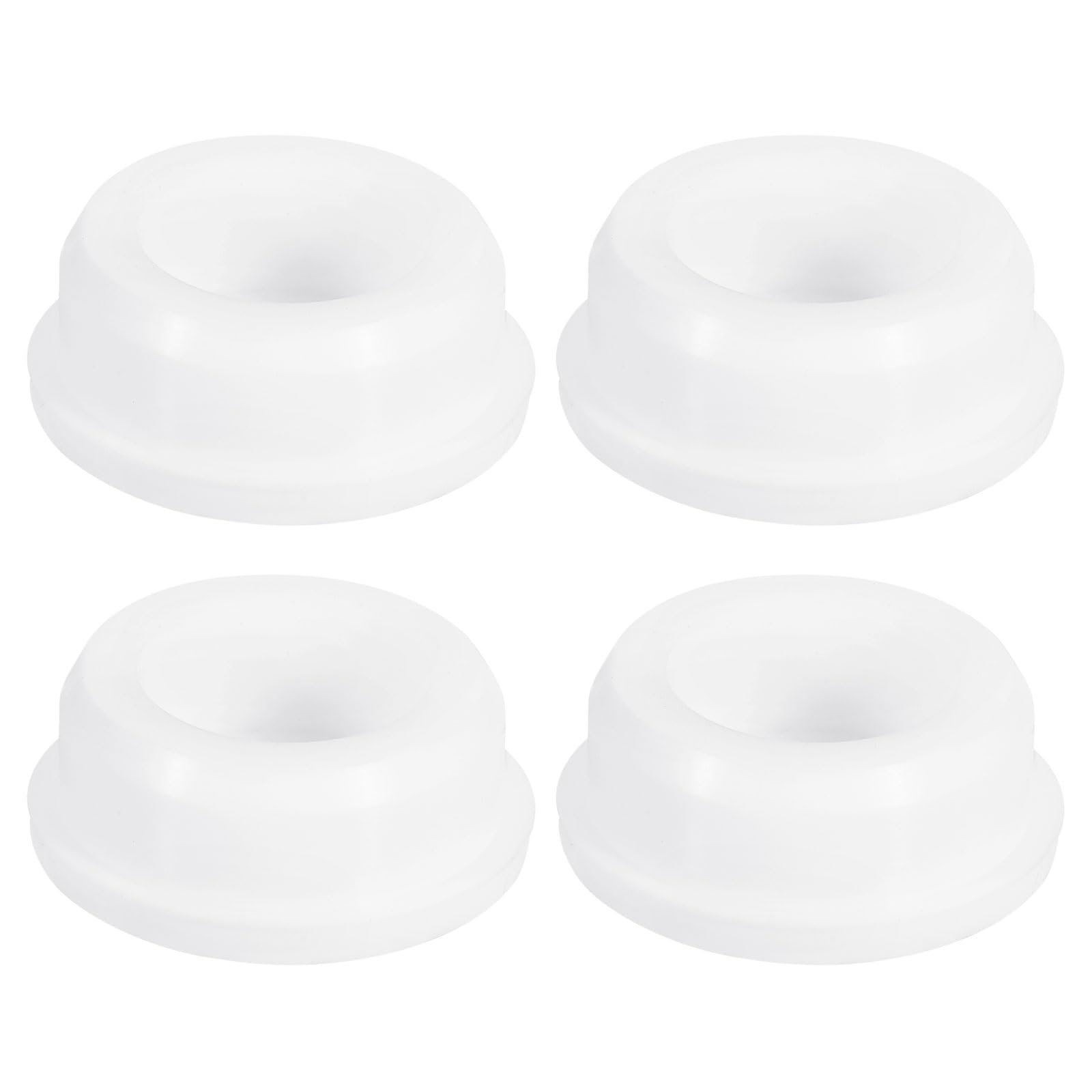 uxcell 4Pcs White Plug Holes, Waterproof Rubber Button Plug for 33.5mm / 1.32" Hole
