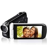 Video Camera Camcorder, ElecRat 24MP HD Interpolation 1080P Digital Video Camera 18X Digital Zoom 3.0 HD Touch Screen Digital Camera Recorder