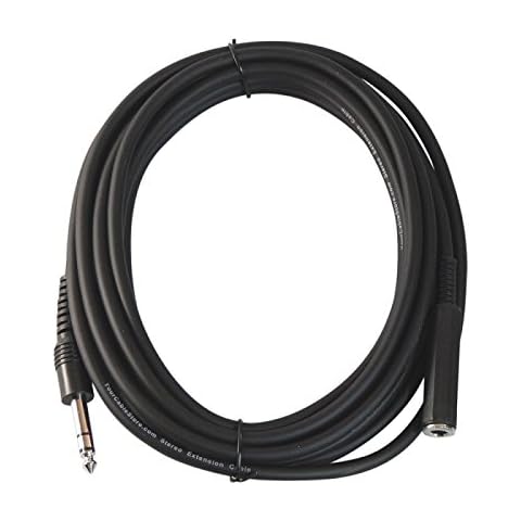 Your Cable Store 15 Foot 1/4 Inch Stereo Extension Cable Male/Female Cover