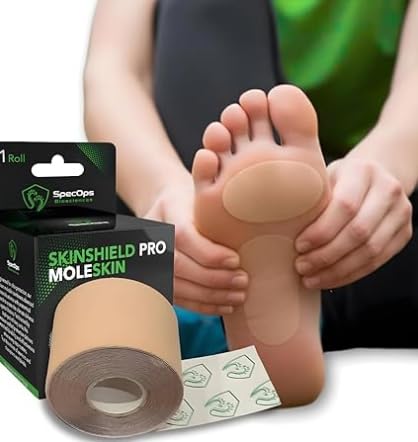 Moleskin Tape for Blister Prevention 2 in x 16 ft
