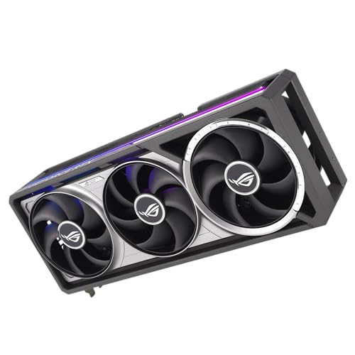 Image of ASUS ROG Astral GeForce RTX 5090 Gaming Graphics Card (PCIe 5.0, 32GB GDDR7, HDMI /DP 2.1, 3.8 Slots, 4 Fan Design, Axial-Tech Fans, Patented Steam Chamber, Pad