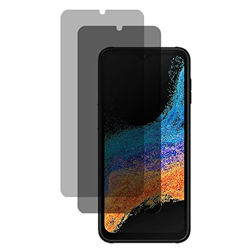 Verre trempé anti-espion pour Galaxy XCover6 Pro protégez vos messages dans le train
