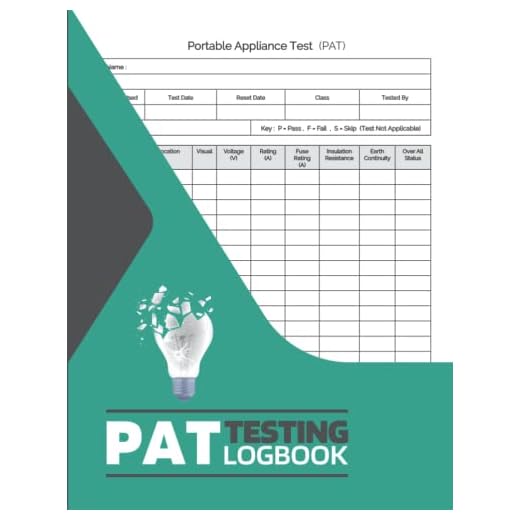 Portable Appliance Testing Log Book