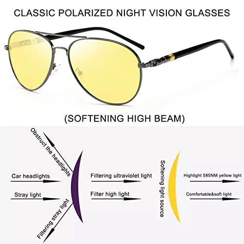 Image of Dervin Unisex Adult Polarized Aviator Sunglasses
