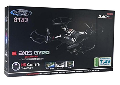 s-idee® 01251 Quadrocopter S183C HD Kamera 4.5 Kanal 2.4 Ghz Drohne mit Gyroscope Technik – Bild 7