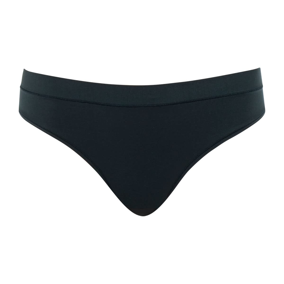 ATHENA - Women's Easy Second Skin Thong, Black, UK 8